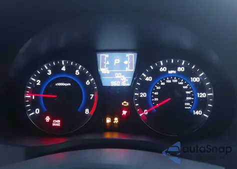 2015 Hyundai Accent Gls из США, поврежденный, VIN KMHCT4AE6FU863842